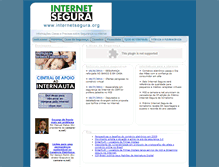 Tablet Screenshot of internetsegura.org